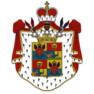 Blason du prince Felix-Maximilian Maria Bogoridi-Liven